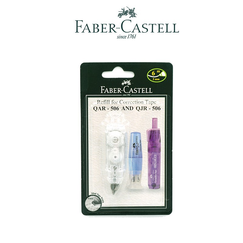 รีฟิวเทปลบคำผิด-faber-castell-เฟเบอร์คาสเทล-รุ่น-qjr-506-qar-506