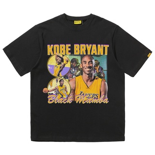 เสื้อผ้าผชWf เสื้อยืดคอกลม แขนสั้น พิมพ์ลาย KOBE BRYANT แฟชั่นฤดูร้อน สําหรับผู้ชาย และผู้หญิงS-5XL