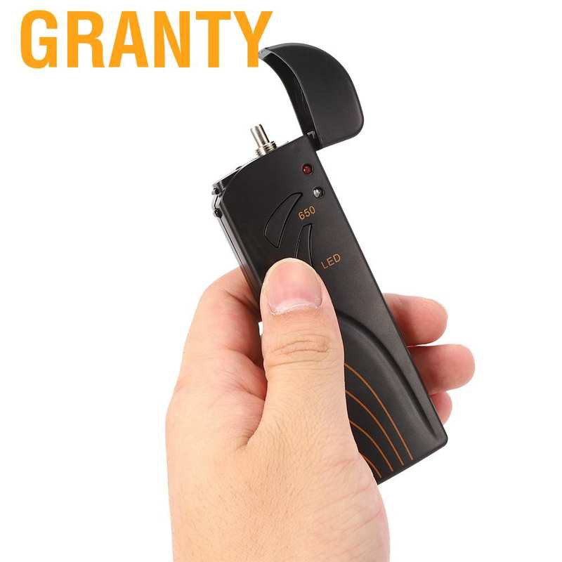 Granty Fiber Optic Test Pen Rechargeable Red Light Source Check Visual