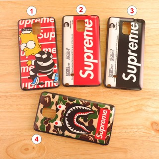 Samsung Note3 Note4 Note5 เคสขอบนิ่มเส้นนูน Supreme