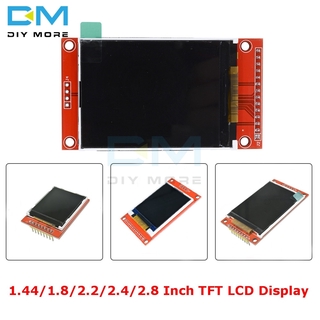 ภาพหน้าปกสินค้าโมดูลหน้าจอแสดงผลสัมผัส LCD TFT  128*128 240*320 1.44/1.8/2.2/2.4/2.8 นิ้ว Micro SD ST7735S ILI9341 ILI9225 ที่เกี่ยวข้อง