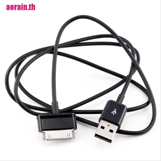 【aorain.th】BK สายชาร์จซิงค์ USB สําหรับ Samsung Galaxy Tab 2 Note 7.0 7.7 8.9 10.1