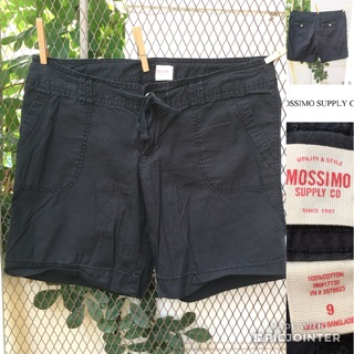 2sis1bro แบรนด์แท้ Mossimo Supply Co กางเกงขาสั้น มือสอง พร้อมส่ง sz 9