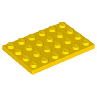 Lego part (ชิ้นส่วนเลโก้) No.3032 Plate 4 x 6