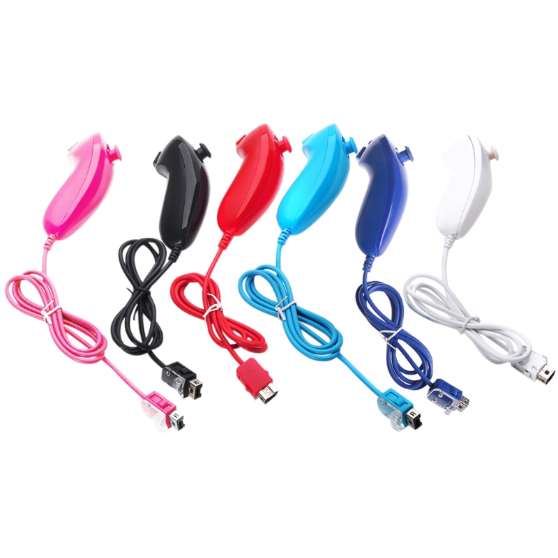 cre-nunchuck-nunchuk-รีโมทควบคุมเกมสําหรับ-nintendo-wii-console-5-สี