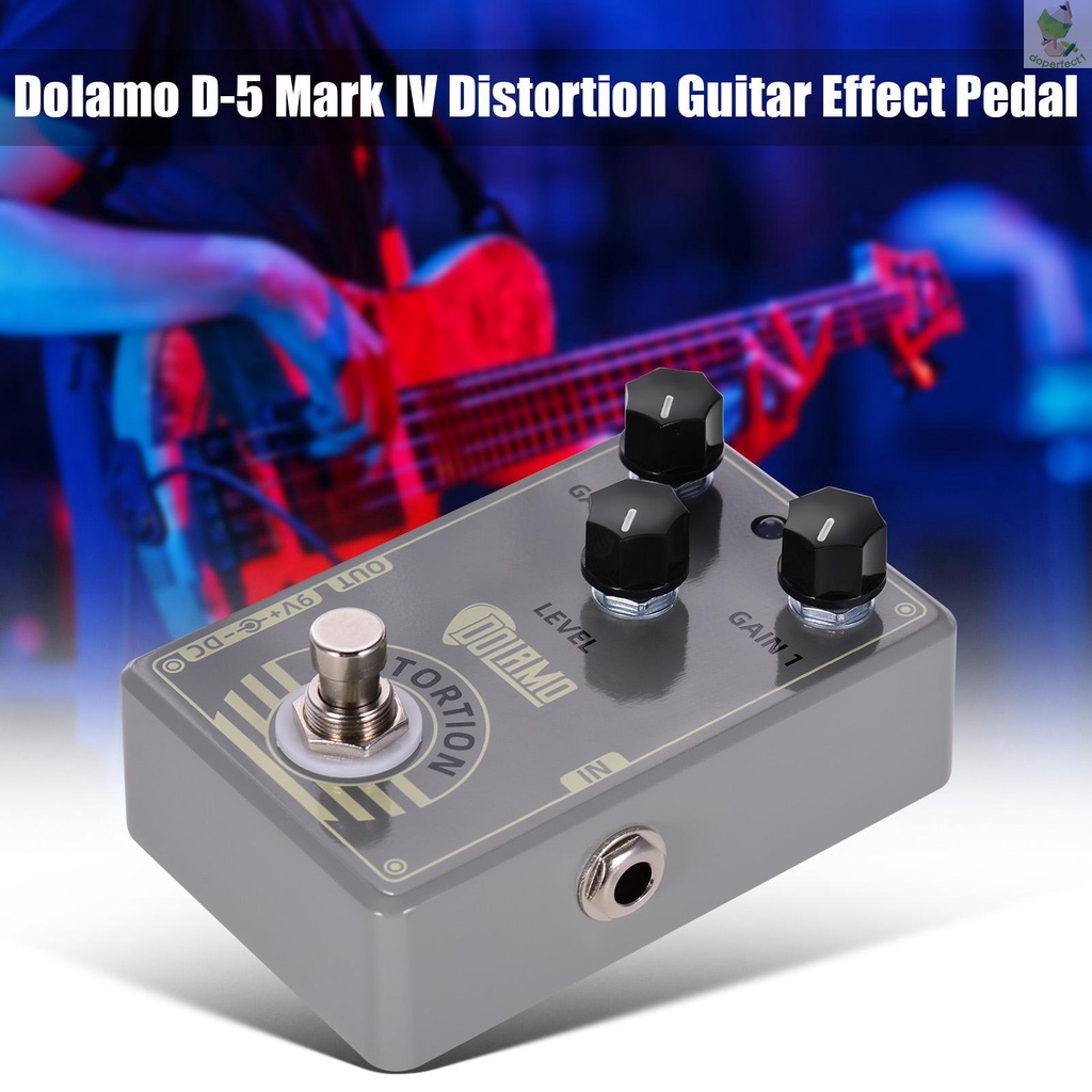 dolamo-d-5-mark-iv-distortion-guitar-effect-pedal-distortion-pedal-with-true-bypass-for-electri