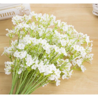 【ราคาบ้าคลั่ง】ดอกไม้ประดิษฐ์ Mantianxing Gypsophila Baby Breath สําหรับตกแต่งบ้าน งานแต่งงาน DIY 1 ชิ้น