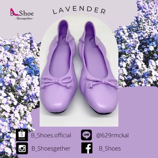 B_Shoes Jolie Style in Lavender รองเท้าเพื่อสุขภาพ พื้นบุนิ่ม ใส่ทั้งวันไม่มีกัด