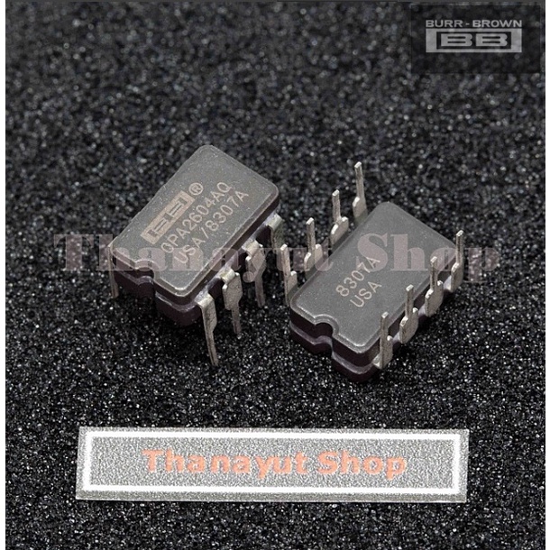 ภาพหน้าปกสินค้าOPA2604แท้ Original (Made in USA) Dual FET-Input, Op-Amp Low-Distortion THD=0.0003%
