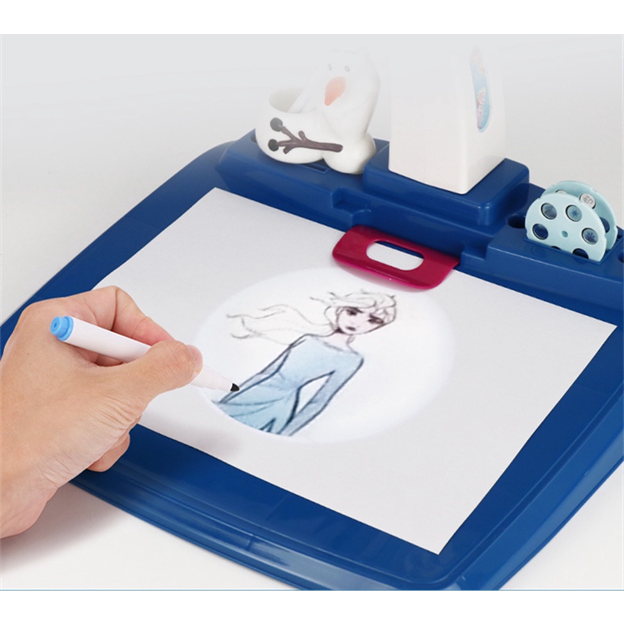 โต๊ะวาดภาพ-โต๊ะโปรเจคเตอร์-disney-รุ่น-ds671-เครื่องฉายภาพฝึกวาดรูป-ของเล่นเสริมพัฒนาการของเด็ก-ของเล่นการเรียนรู้