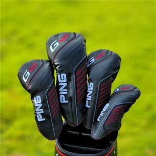 ภาพหน้าปกสินค้าPING G410 Golf Headcover for Driver Fairway Hybrid head cover putter protective cover PU Leather Waterproof and wear-res ที่เกี่ยวข้อง