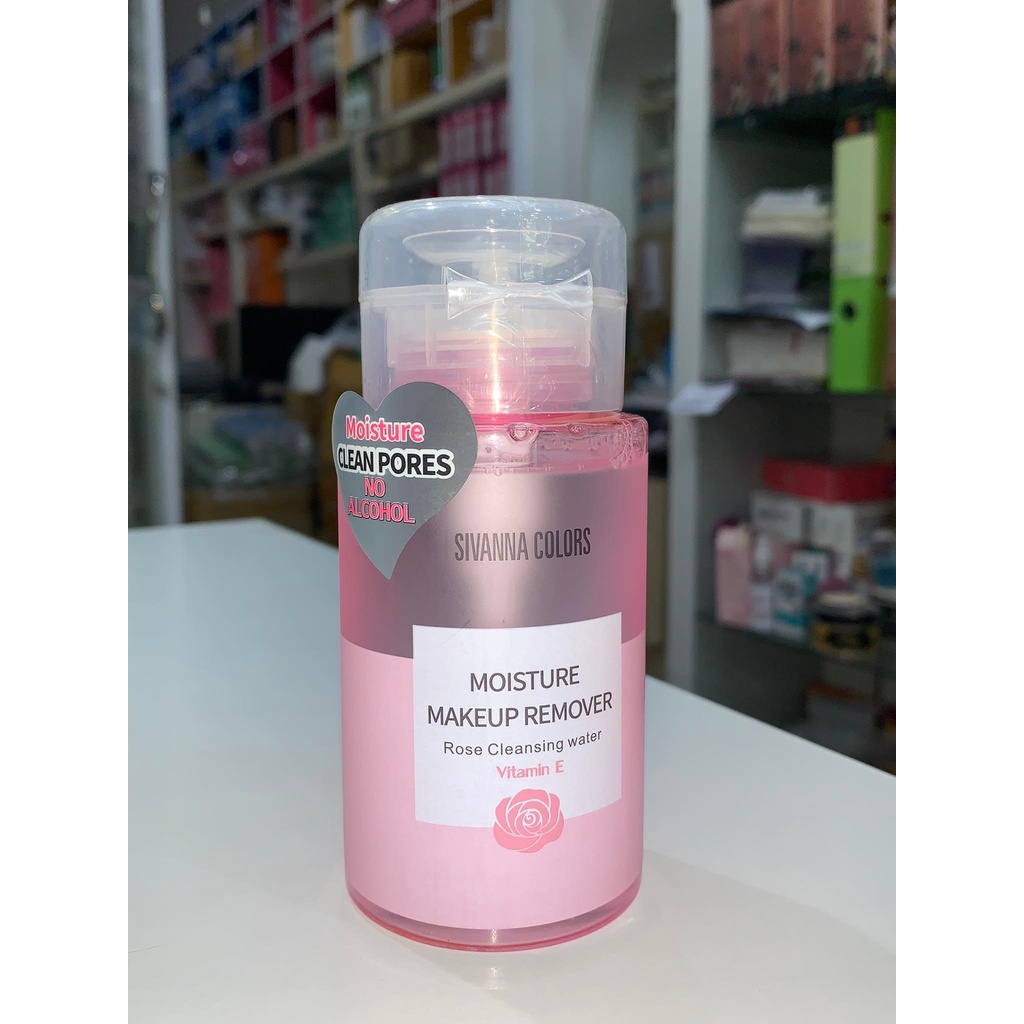 Sivanna Colors Moisture Makeup Remover Rose Cleaning Water ซีเวนน่า