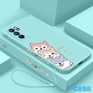 เคส Oppo Reno 6 Reno 6 4G เคส Reno 6 Pro Silicone Soft Case Lovely dog Case TGG