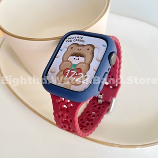 สายนาฬิกาข้อมือซิลิโคน PC ลายกรงเล็บแมว สําหรับ Smart Watches Series 8 7 6 SE 5 4 3 2 1 ขนาด 41 มม. 45 มม. 44 มม. 42 มม. 40 มม. 38 มม.