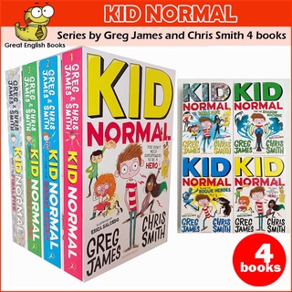 พร้อมส่ง หนังสือเด็กภาษาอังกฤษ Kid Normal Series by Greg James and Chris Smith ชุด 4 เล่ม