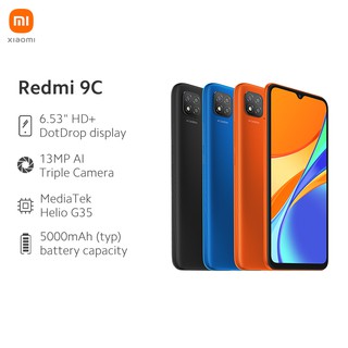 เช็ครีวิวสินค้าXiaomi Redmi 9C 3+64GB โทรศัพท์มือถือ | Global Version |ประกันศูนย์ 1 ปี