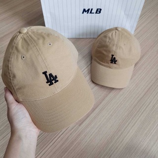 พร้อมส่ง💥💥หมวก MLB แท้💯% สีครีมโลโก้ LA