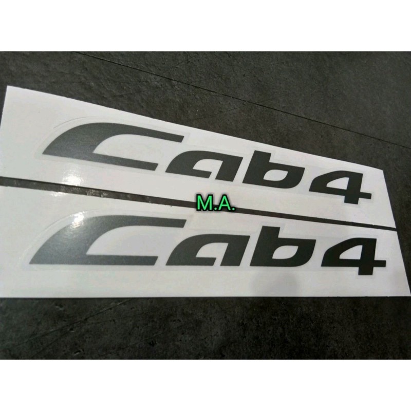 สติกเกอร์-cab4-isuzu-1คู่