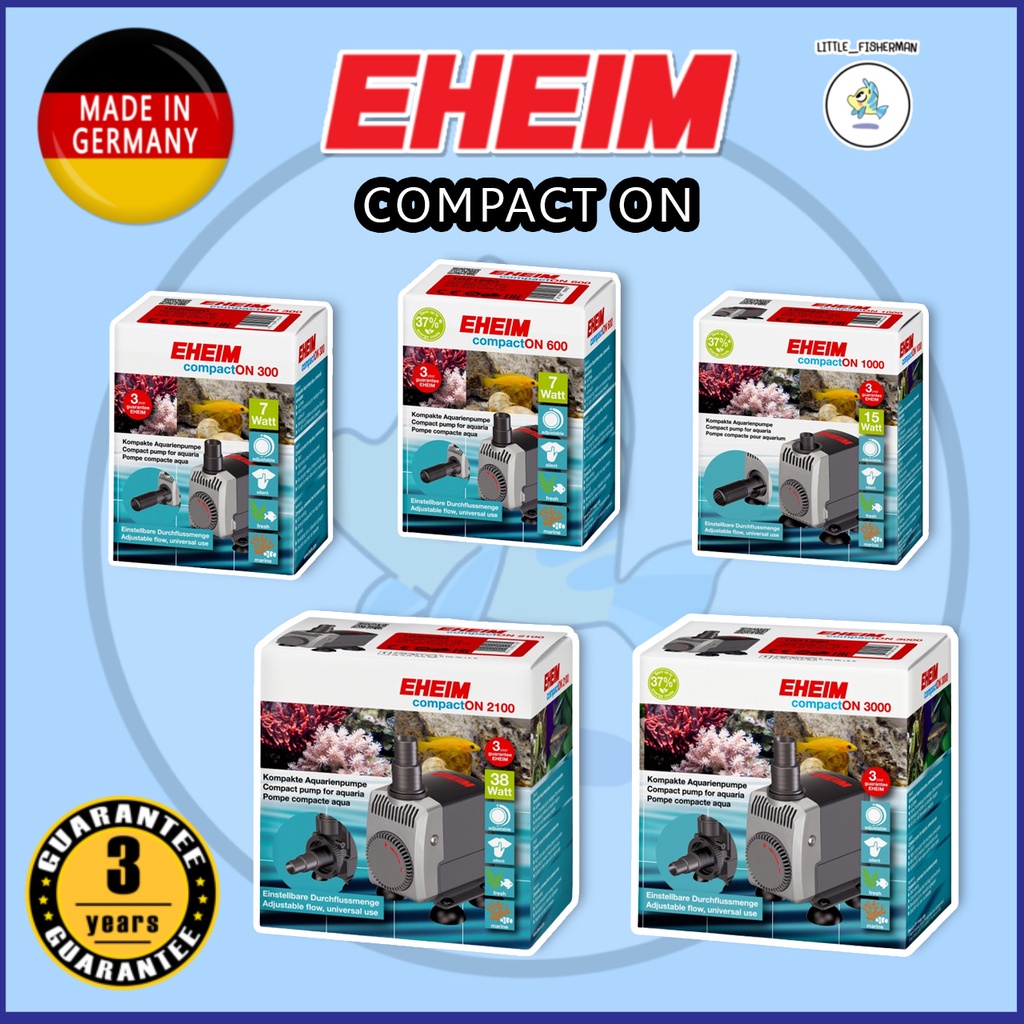 EHEIM CompactON ปั้มน้ำคุณภาพจากเยอรมัน ขนาดเล็ก น้ำแรง เงียบ ทนทาน ...