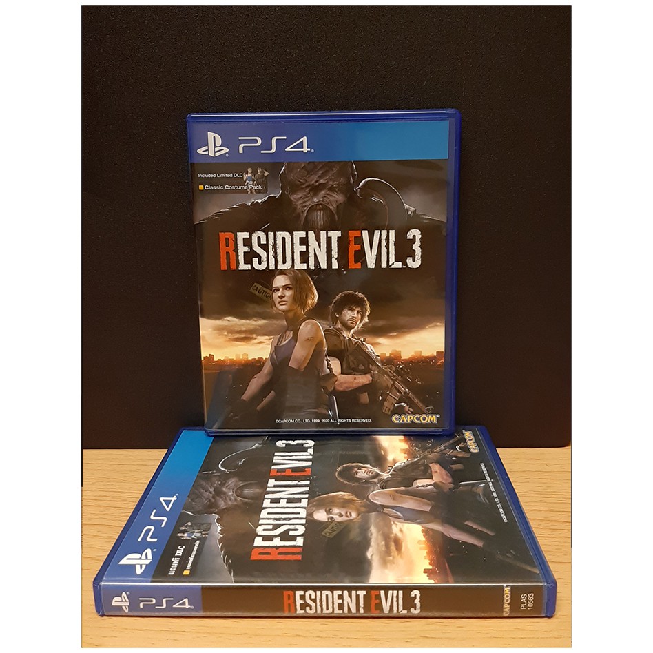 ps4-games-re3-resident-evil-3-remake-รองรับภาษาไทย-โซน3-มือ2-พร้อมส่ง