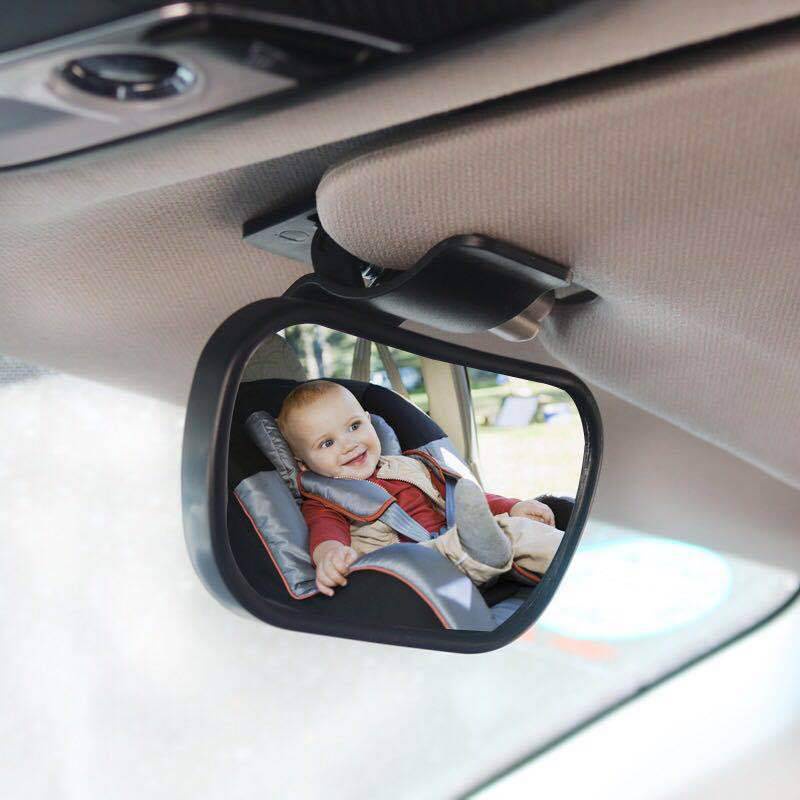 กระจกมองหลัง-กระจกมองเด็กในรถ-360องศา-กระจกมองช่วยหลัง-มองเด็กในรถ-กระจกมองหลังรถ-เสริมมุมกว้าง-กระจกโค้ง