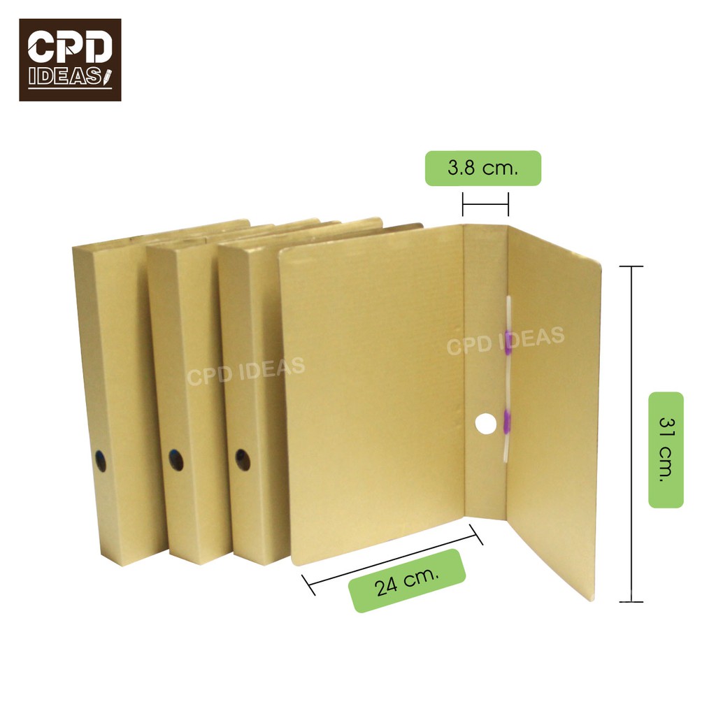 แฟ้มกระดาษคราฟท์-a4-แพค-5-ชิ้น-ชิ้นละ-20-บาท