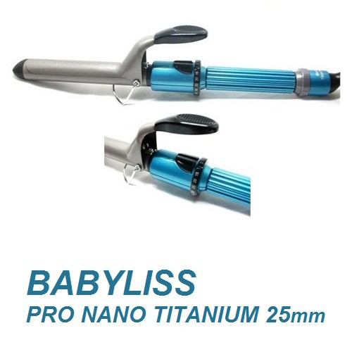 BaByliss PRO Nano Titanium Curling Iron (with SOLGEL Techonology) 40