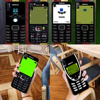เคสโทรศัพท์มือถือแบบนิ่ม ลาย Nokia สีดํา สําหรับ OPPO F5 A73 F7 F9 F9 Pro A7X F11 A9 F11 Pro F17 F17 Pro