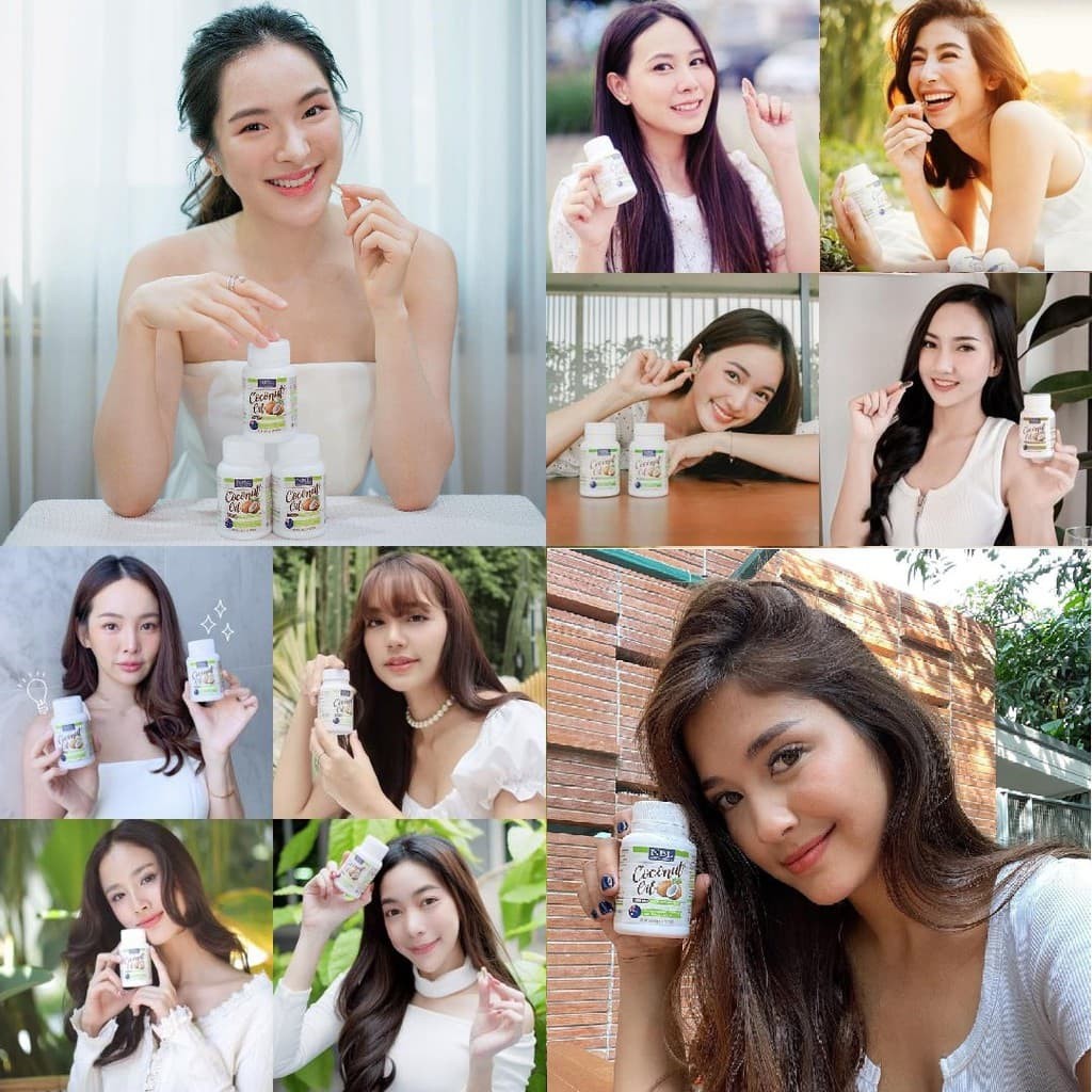 ภาพสินค้าHOT ลดราคา มะพร้าวถังใหญ่NBL Coconut Oil 365 แคปซูล พร้อมส่งน้ำมันมะพร้าวสกัดเย็น 1000 mg จากออสเตรเลีย MCT Oil สูง จากร้าน bkk.mall บน Shopee ภาพที่ 5