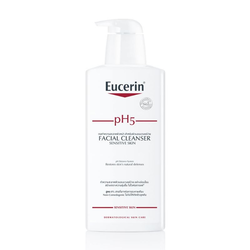 Eucerin pH5 Sensitive Skin Facial Cleanser 400 ml. Shopee Thailand