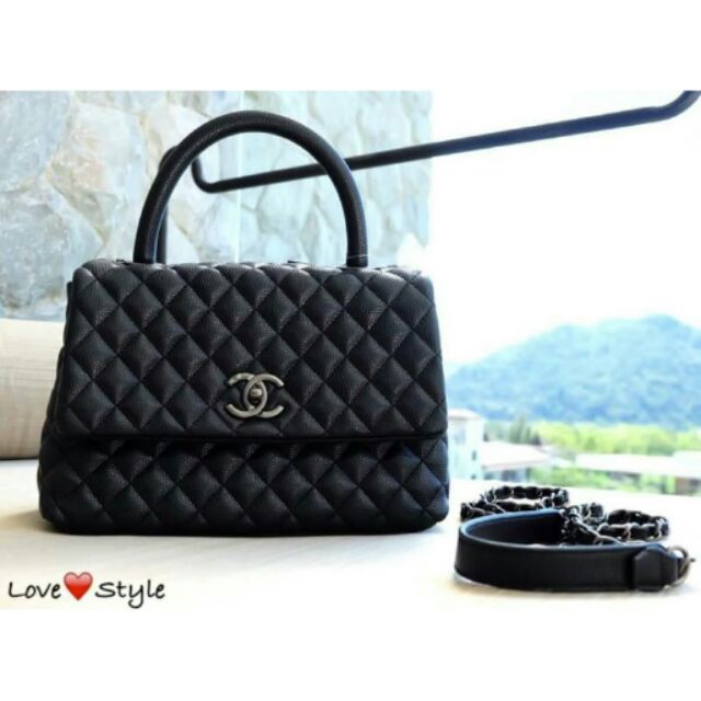 chanel-coco-handle-black-caviar