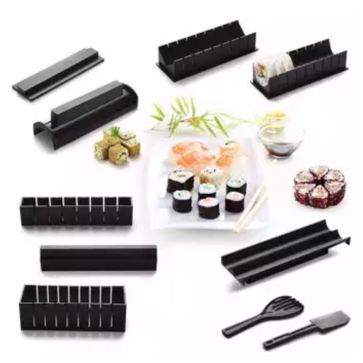 ชุดอุปกรณ์ทำซูชิ-diy-10-ชิ้นพร้อมมีด-พร้อมส่งจากไทย-อุปกรณ์ทำอาหารญี่ปุ่น-ข้าวปั้นและซูชิ-ม้วนซูชิ
