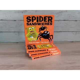 Boardbook : Spider Sandwiches. Illustrated by Sue Hendra and Paul Linnet.