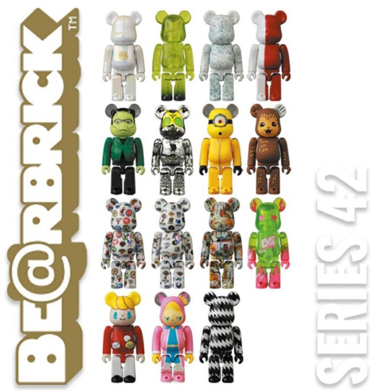 ของแท้-bearbrick-series-42-100-ใหม่ไม่แกะ