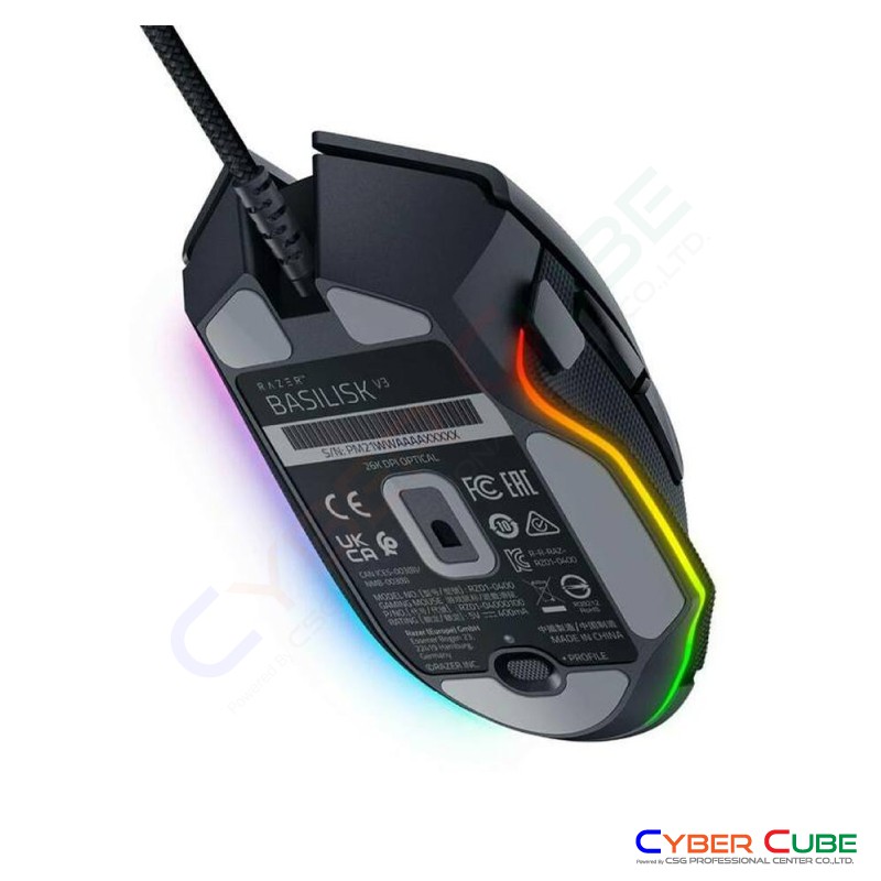 razer-basilisk-v3-customizable-gaming-mouse-with-razer-chroma-rgb-เม้าส์-ของแท้ศูนย์-synnex