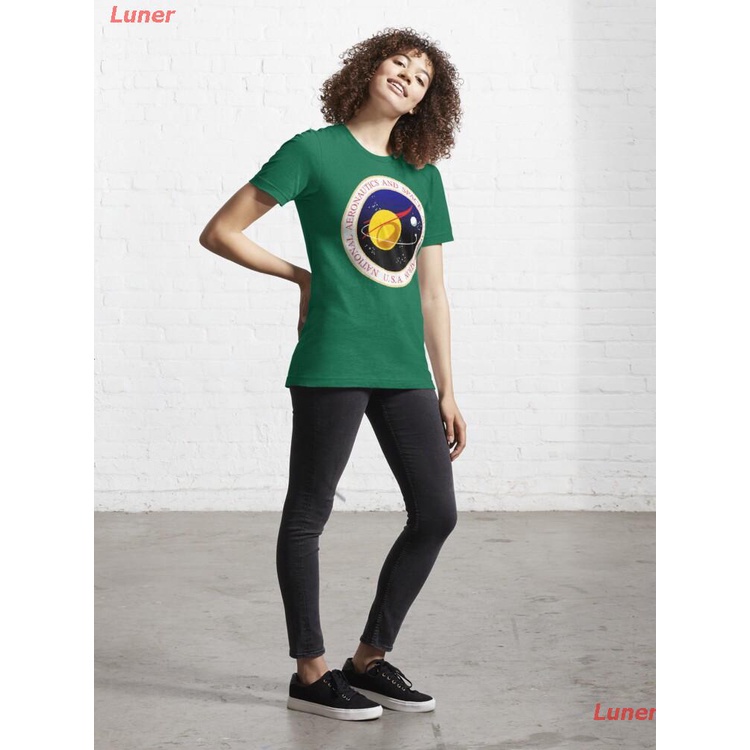 luner-เสื้อยืดผู้ชายและผู้หญิง-vintage-nasa-original-t-shirt-essential-t-shirt-short-sleeve-t-shirts