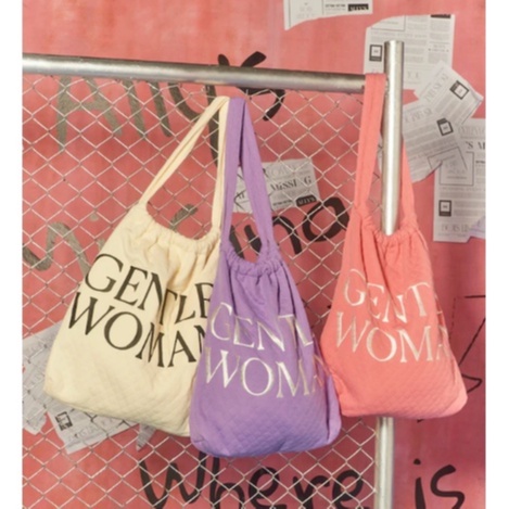 พร้อมส่ง-ของแท้-พร้อมส่ง-กระเป๋าผ้า-gentlewoman-tote-bag-oh-boy-ใหม่จาก-shop