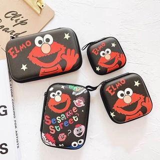 Storage box headset bag-กล่องใส่สายหูฟัง กระเป๋าเก็บสายชาร์จ USB แฟลชไดรฟ์ กล่องเอนกประสงค์ พกพาสะดวก