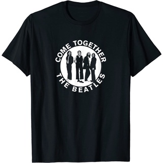 เสื้อยืดโอเวอร์ไซส์เสื้อยืด พิมพ์ลายวงกลม The Beatles Come Together สําหรับผู้ใหญ่S-3XL