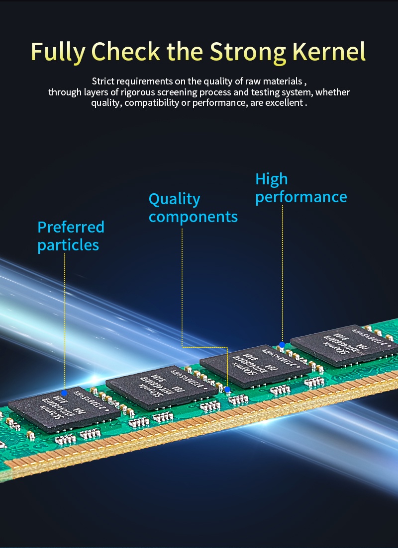 หน่วยความจําเดสก์ท็อป Walram DDR4 8Gb Dimm Ram 4G Intel Memoria Ram 4Gb ...
