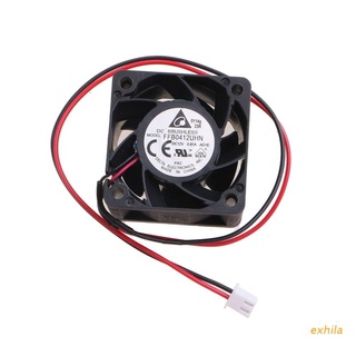 Exhila พัดลมระบายความร้อน DC ไร้แปรงถ่าน FFB0412UHN สําหรับ AVC 4028 40 มม. 12V 40x40x28 มม. 2Pin DC Brushless 14000rpm Powerf