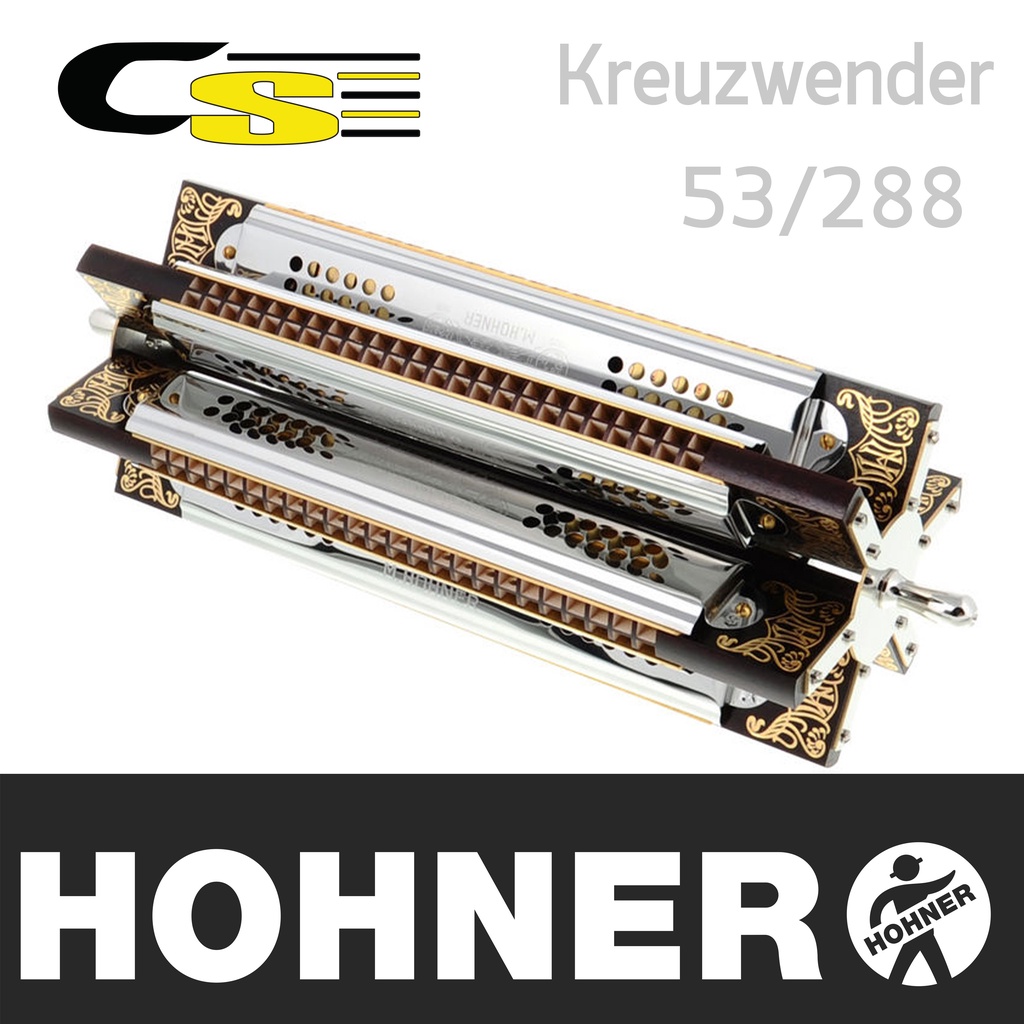 hohner-kreuzwender-53-288-ฮาร์โมนิก้า-6คีย์