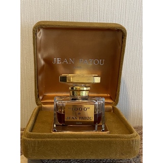 VINTAGE 1000 de JEAN PATOU PARFUM BACCARAT BOTTLE 1.0 oz. Discontinued Extremely Rare.