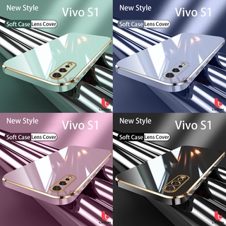 เคส Vivo S1 เคส Vivo S1 Pro เคส Vivo S1 เคส Vivo S1 Pro เคส hp Vivo S1 เคส hp Vivo S1 Pro เคสชุบไฟฟ้า นิ่ม ZB1