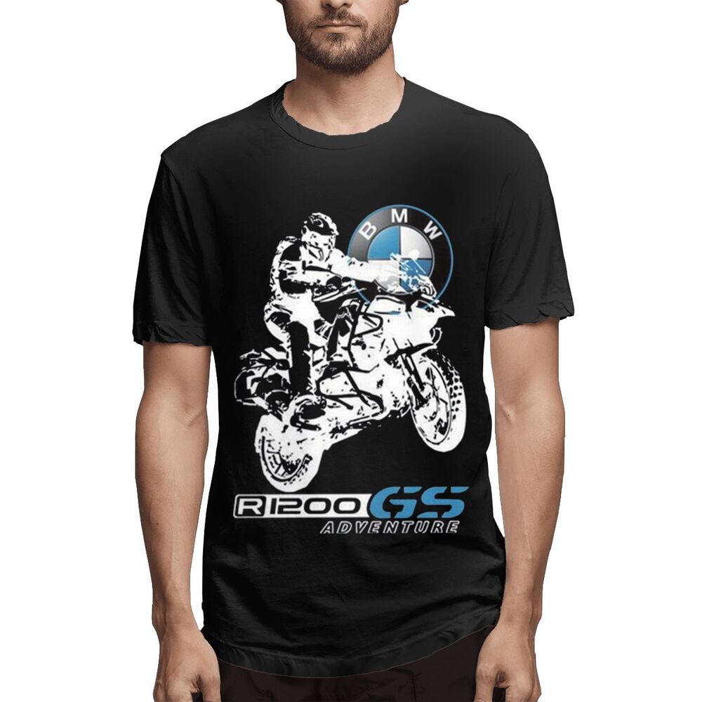 เสื้อยืด-พิมพ์ลายโลโก้-bmw-motorrad-adventure-bmw-r-1200-gs-ระบายอากาศ-สําหรับผู้ชาย