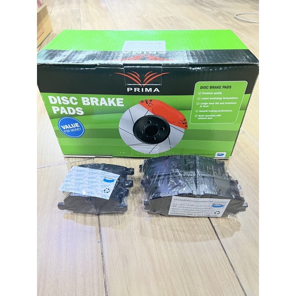 Bendix PRIMA ผ้าเบรค หน้า / หลัง แพ็คโตโยต้า อัลติส TOYOTA ALTIS ปี ...