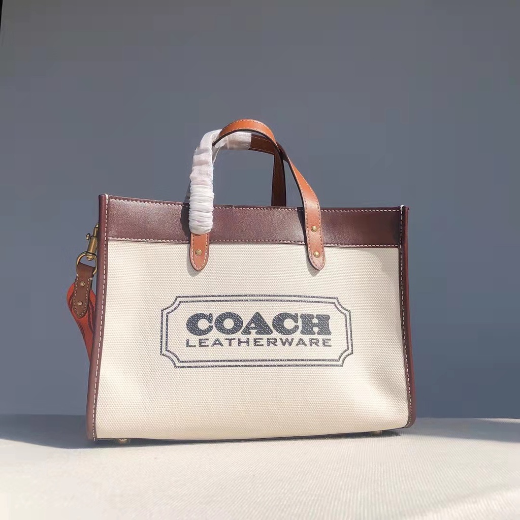 outlet-ส่วนลด-coach-c8459-women-bags-fashion-classic-all-leather-small-tote-bag-exquisite-all-match-trend-handbag