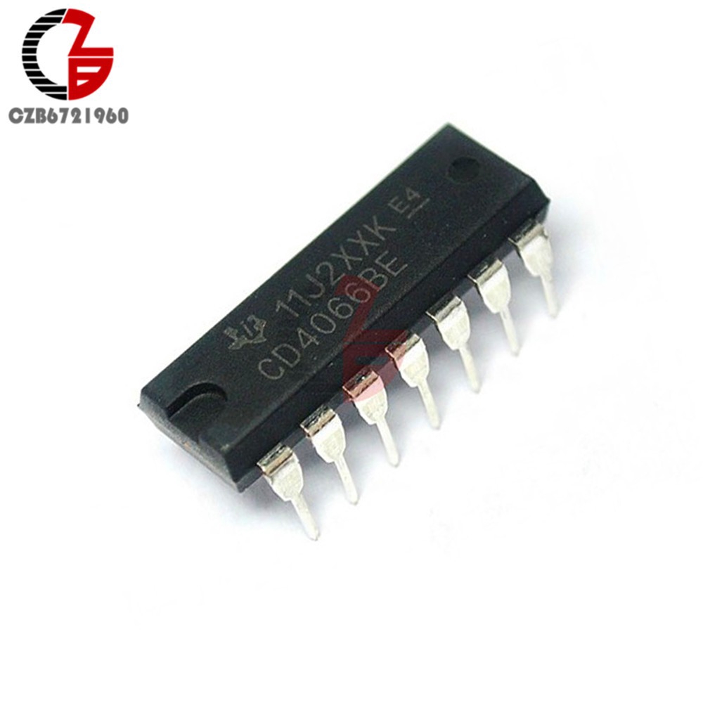 10 Cd 4066 Be Cd 4066 Dip - 14 Ti Cmos สวิทช์ Ic | Shopee Thailand