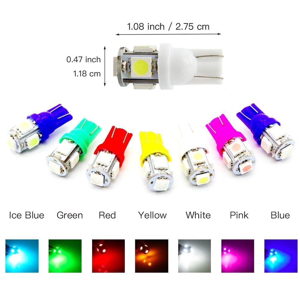 1-ชิ้น-t10-5smd-5050-อัตโนมัตินำ-194-w5w-5smd-5050-หลอดลิ่ม-สีรถด้านข้างลิ่มไฟท้ายไฟเบรคนำป้ายทะเบียนไฟหลอดไฟกว้าง