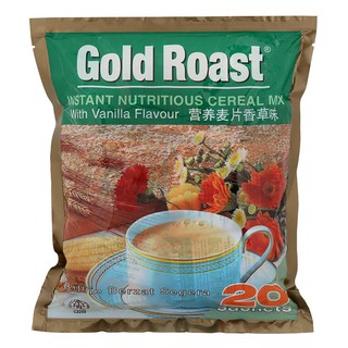 Gold Rose Vanilla Flavored Cereal Powder 30 grams, pack of 20 sachets